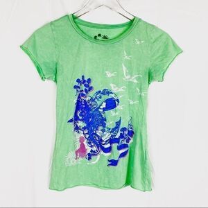 URBAN OUTFITTERS Vintage Y2K Heart Breaker Baby Tee.